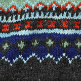 Fair Isle #3 Crewneck Pullover Sweater - Ox Grey - Chamula - STAG Provisions - Tops - Sweater
