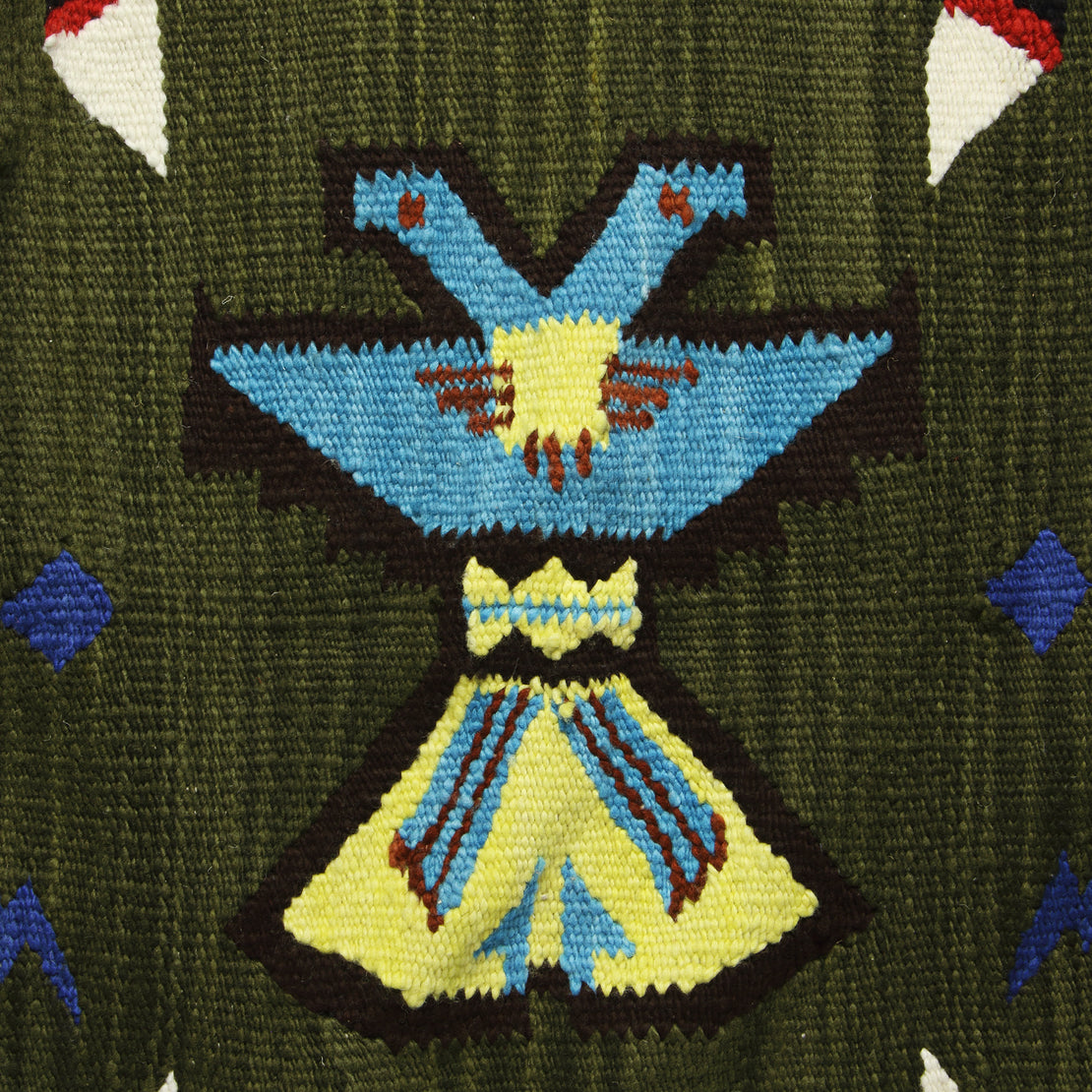 Merino Wool Blanket Poncho - Thunderbird