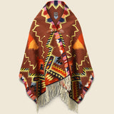 Merino Wool Blanket Poncho - Antique Star - Chamula - STAG Provisions - Tops - L/S Knit