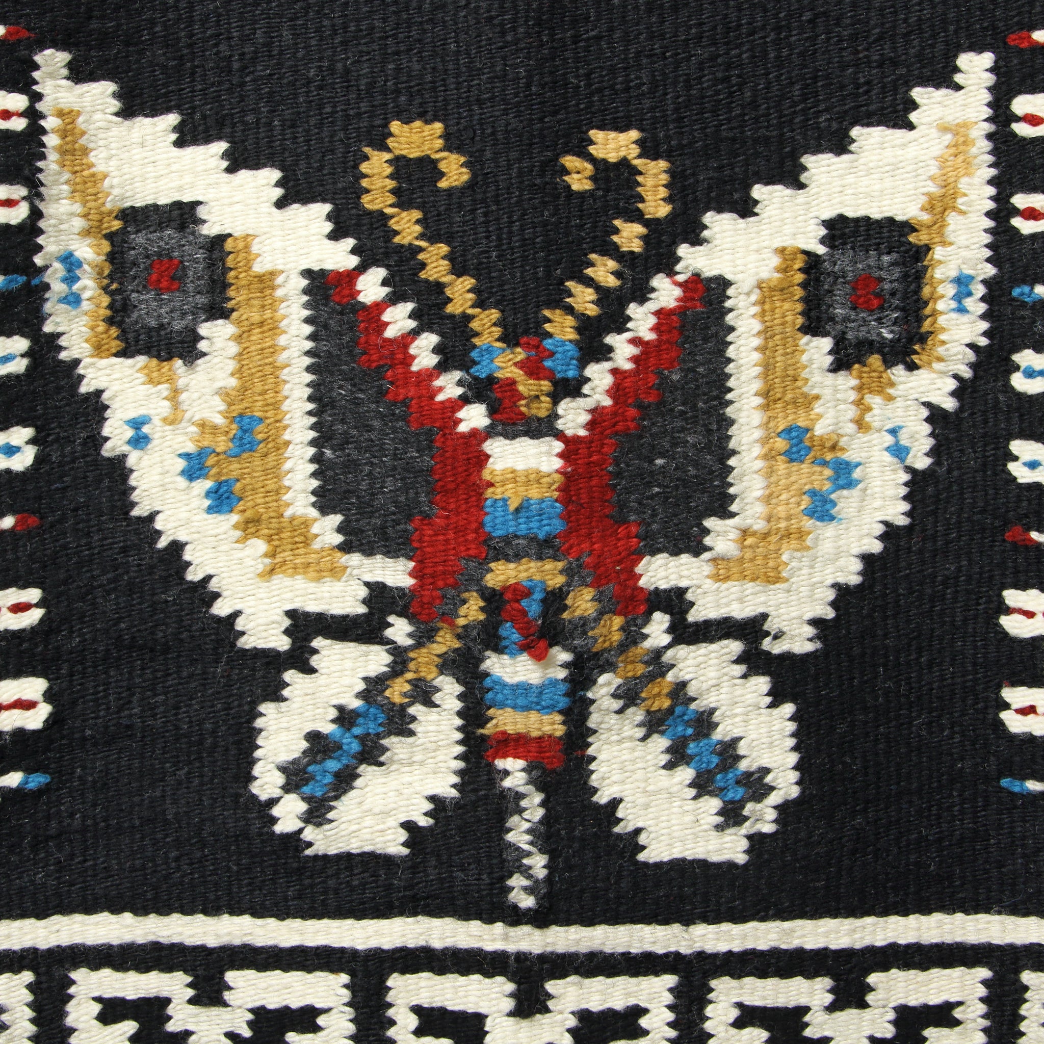 Merino Wool Blanket Poncho - Butterfly - Chamula - STAG Provisions - Tops - L/S Knit