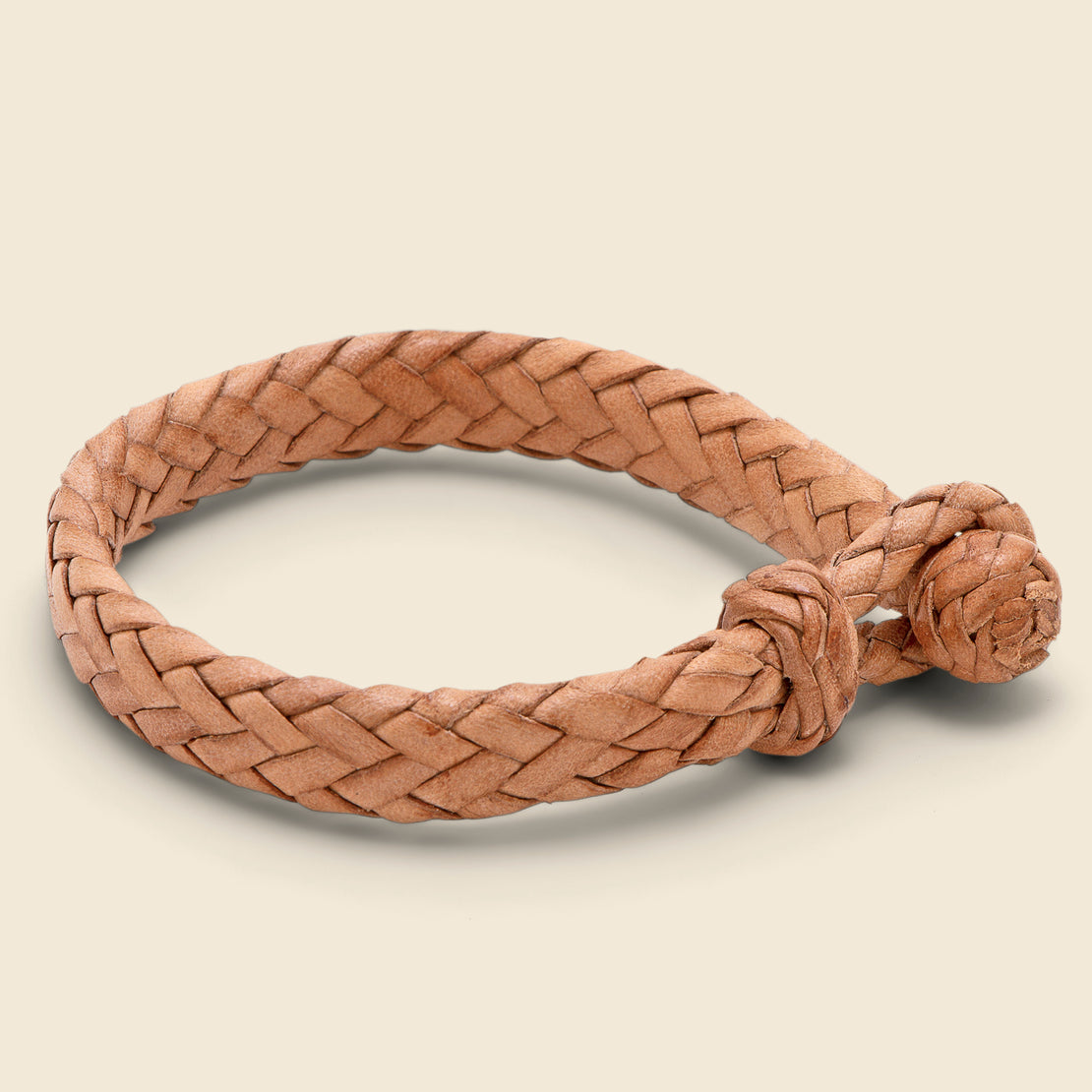 Wide Flat Weaved Bracelet - Tan - Chamula - STAG Provisions - Accessories - Cuffs