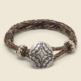 Diamond Concho Bracelet - Brown - Chamula - STAG Provisions - Accessories - Cuffs