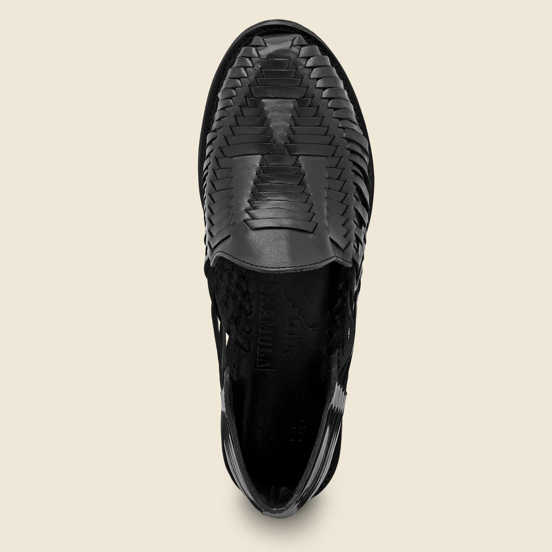 Cancun Huarache - Black - Chamula - STAG Provisions - Shoes - Sandals / Flops