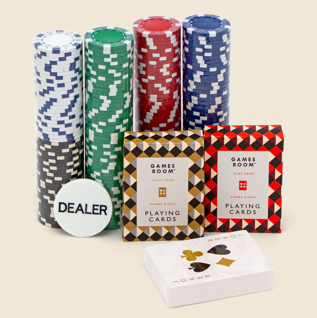Texas Hold 'Em Poker Set - Chronicle Games - STAG Provisions - Home - Bar & Entertaining - Game