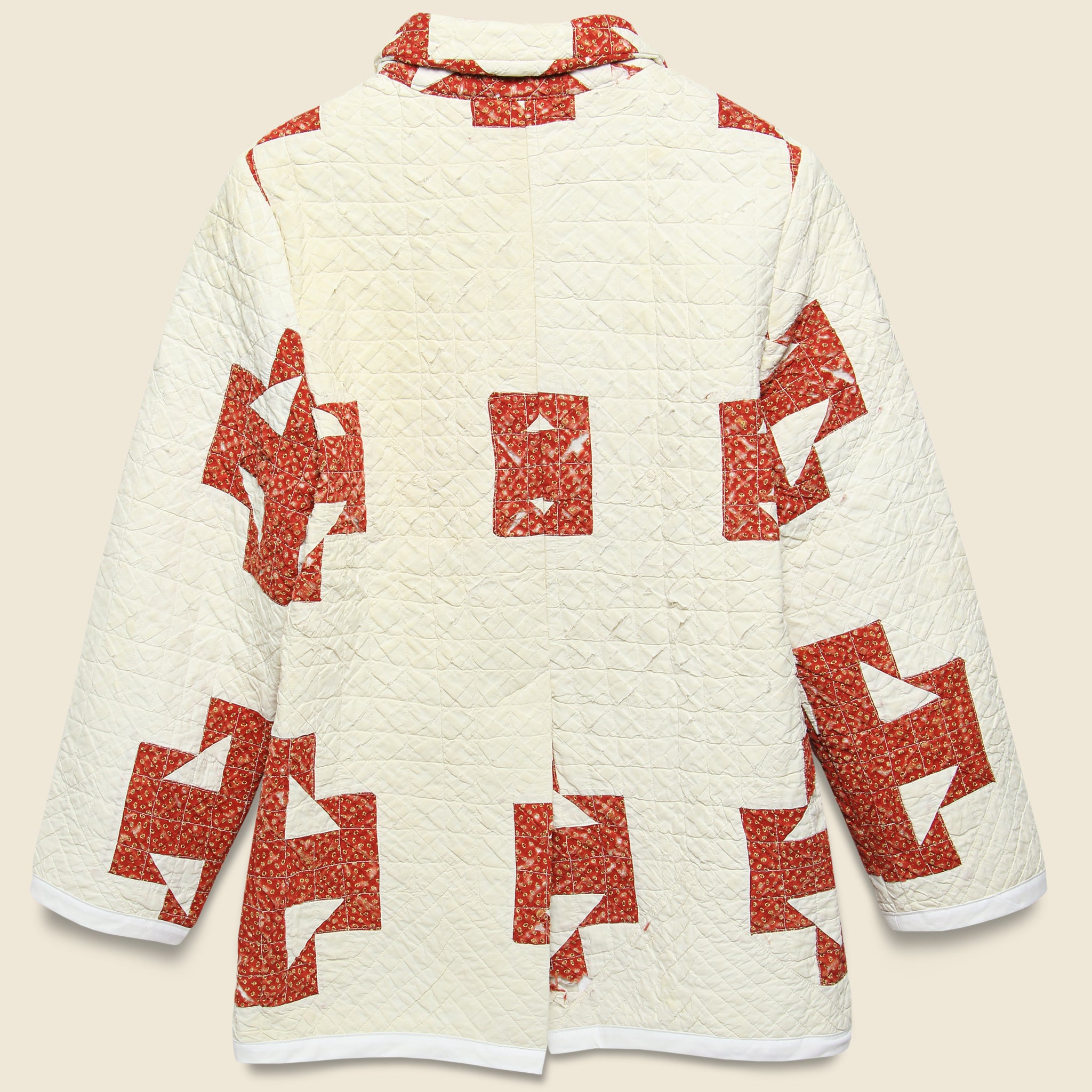 
                          Moving Day Quilt Jacket - Red/Natural Stars - Carleen - STAG Provisions - W - Outerwear - Coat/Jacket
                        