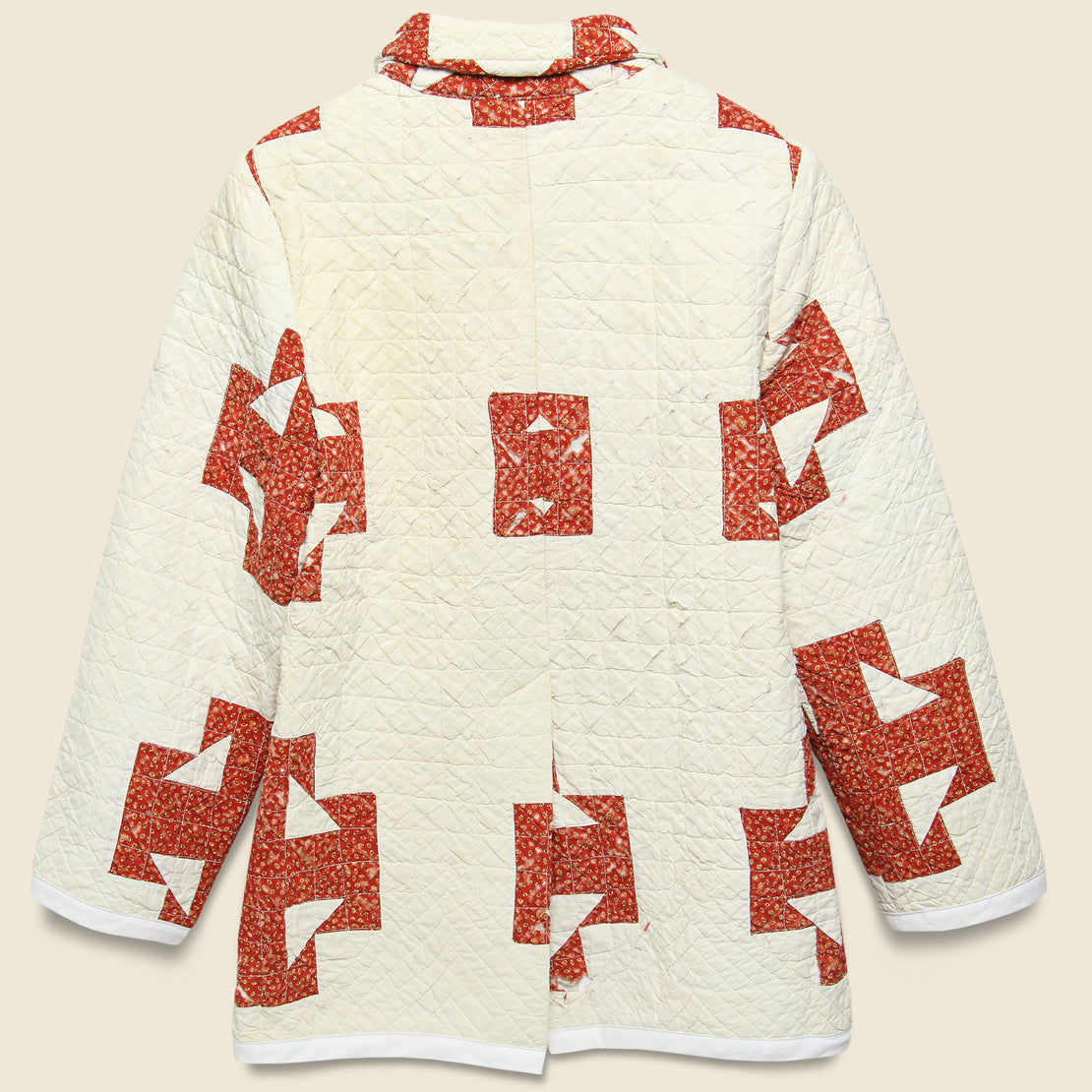 Moving Day Quilt Jacket - Red/Natural Stars - Carleen - STAG Provisions - W - Outerwear - Coat/Jacket