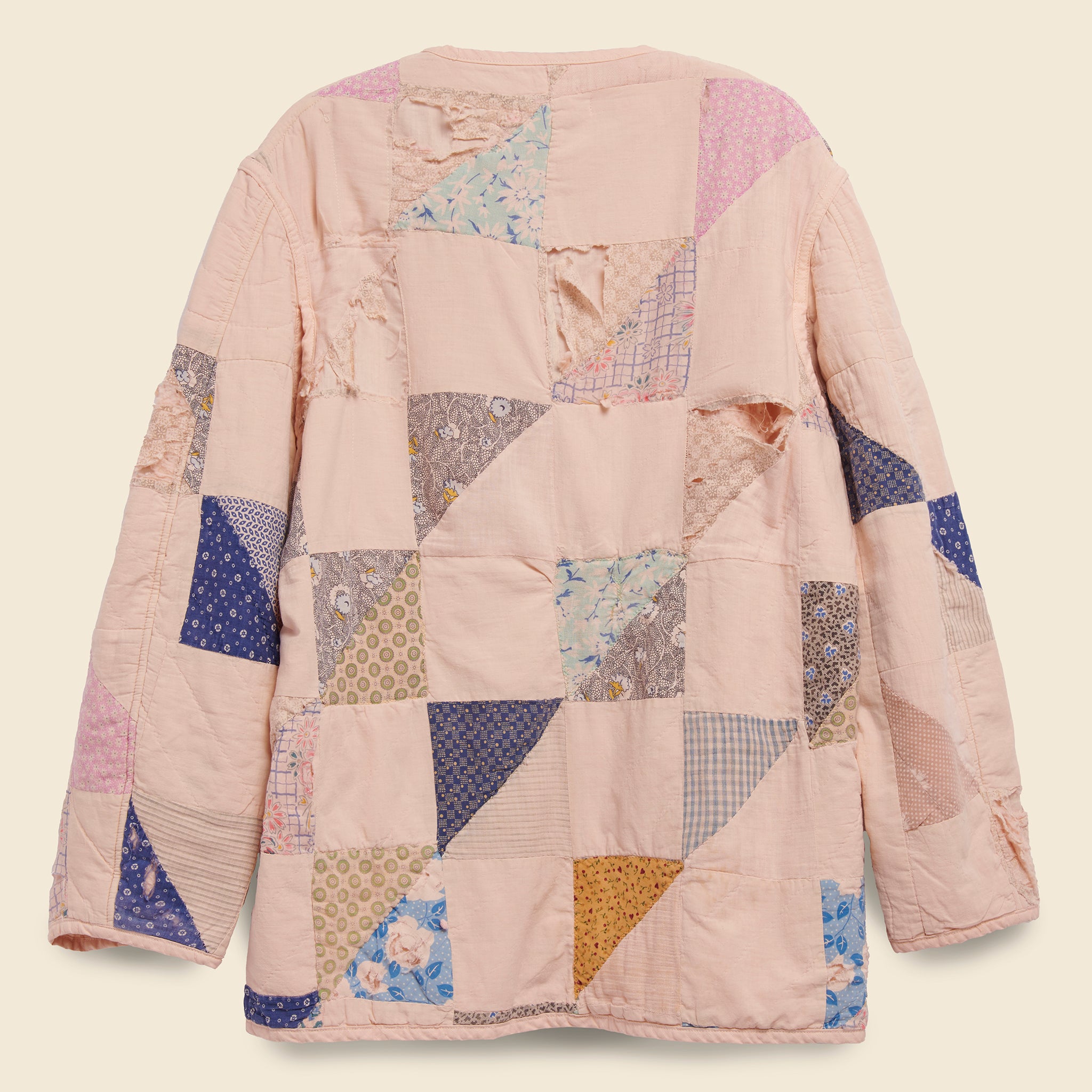 
                          Quilt Liner Jacket - Pink Overdye, Triangle Sides - Carleen - STAG Provisions - W - Outerwear - Coat/Jacket
                        