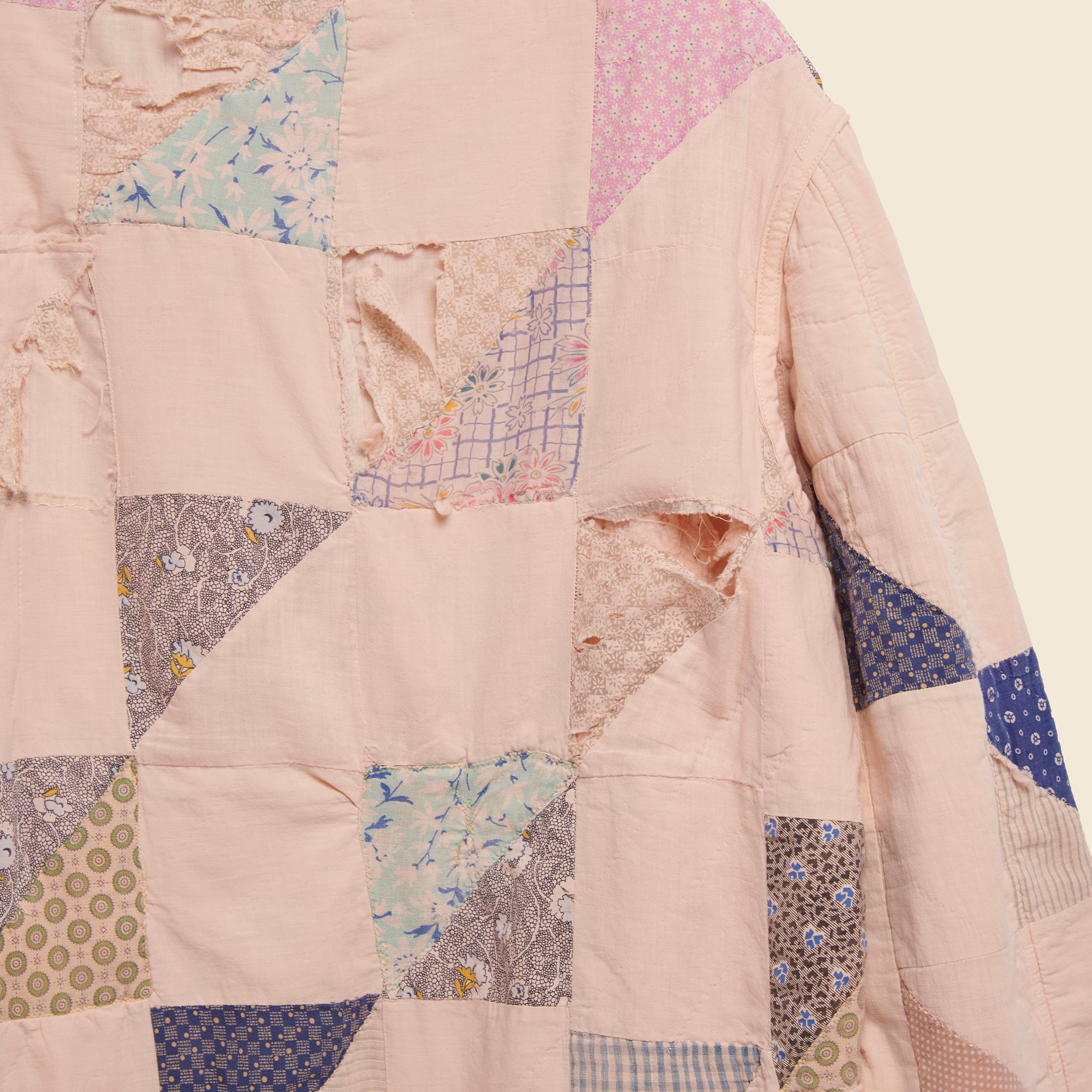 
                          Quilt Liner Jacket - Pink Overdye, Triangle Sides - Carleen - STAG Provisions - W - Outerwear - Coat/Jacket
                        