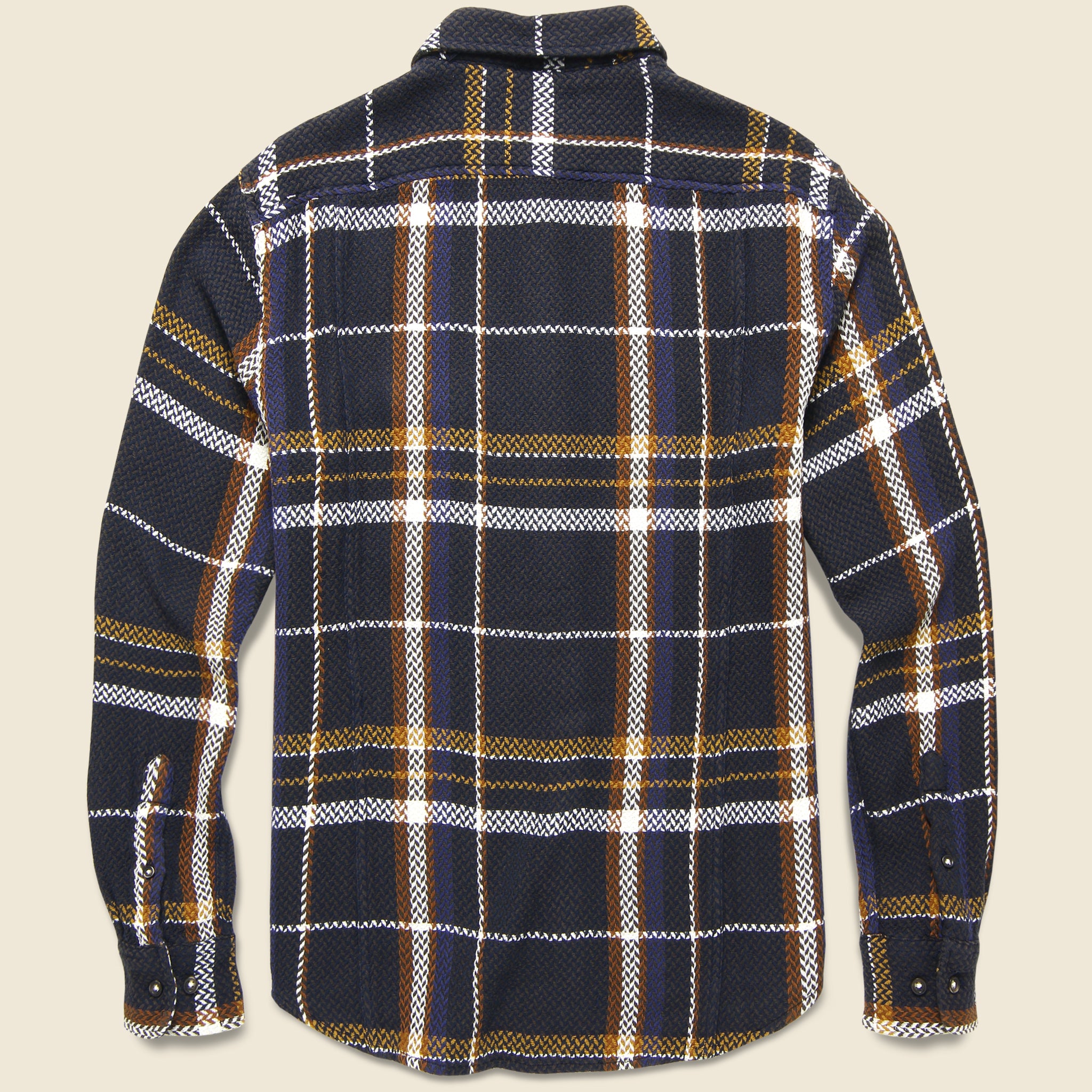 
                          Moonrise Acid Plaid Shirt - Brown/Orange - Corridor - STAG Provisions - Tops - L/S Woven - Plaid
                        