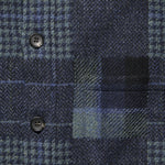 Patchwork Overshirt - Blue - Corridor - STAG Provisions - Outerwear - Shirt Jacket