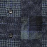 Patchwork Overshirt - Blue - Corridor - STAG Provisions - Outerwear - Shirt Jacket
