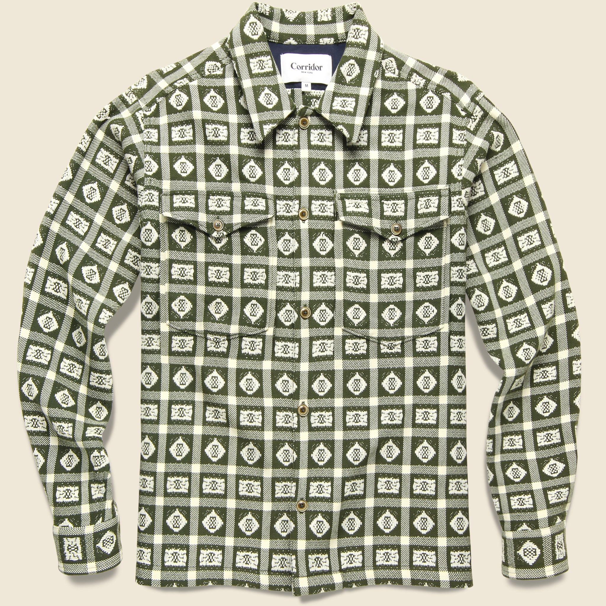 Landing Zone CPO - Olive - Corridor - STAG Provisions - Tops - L/S Woven - Overshirt