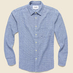 Speckled Flannel - Blue - Corridor - STAG Provisions - Tops - L/S Woven - Other Pattern