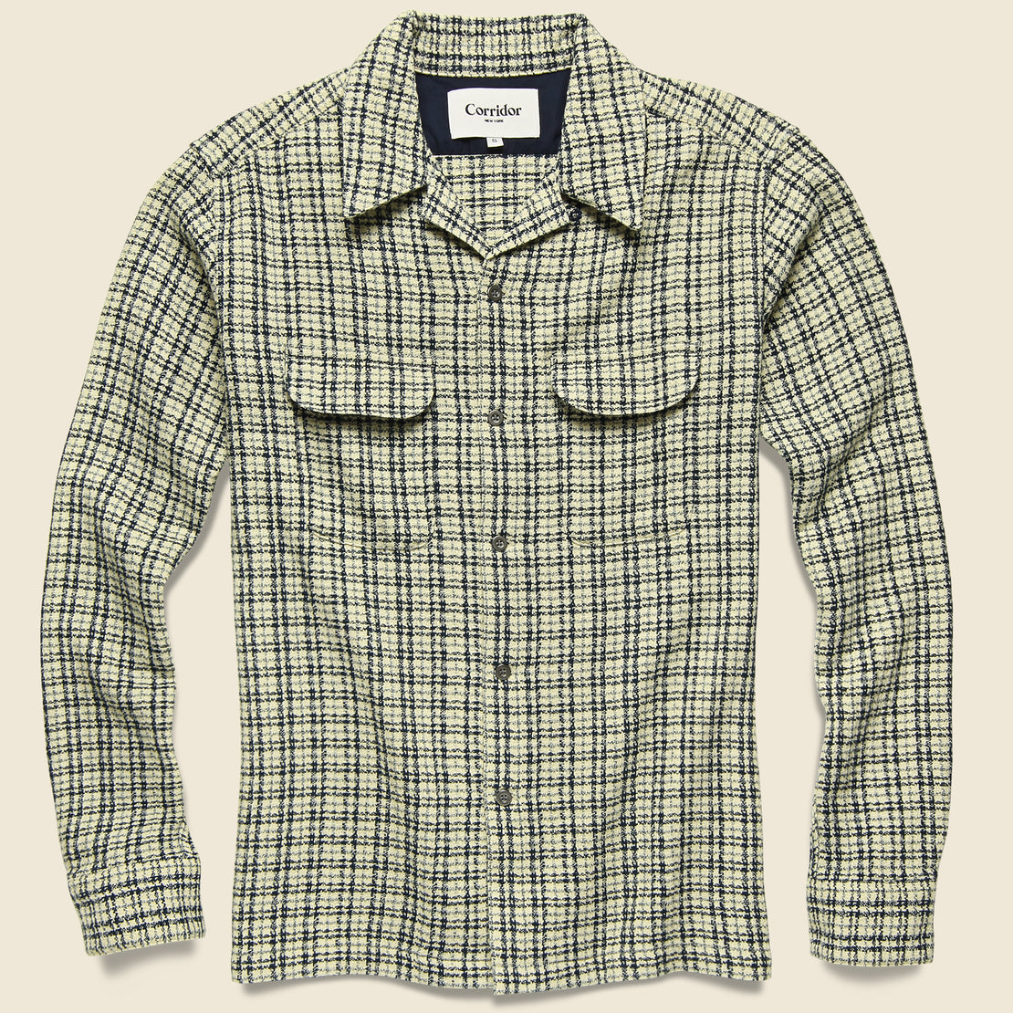 Corridor Check Workshirt - Snow
