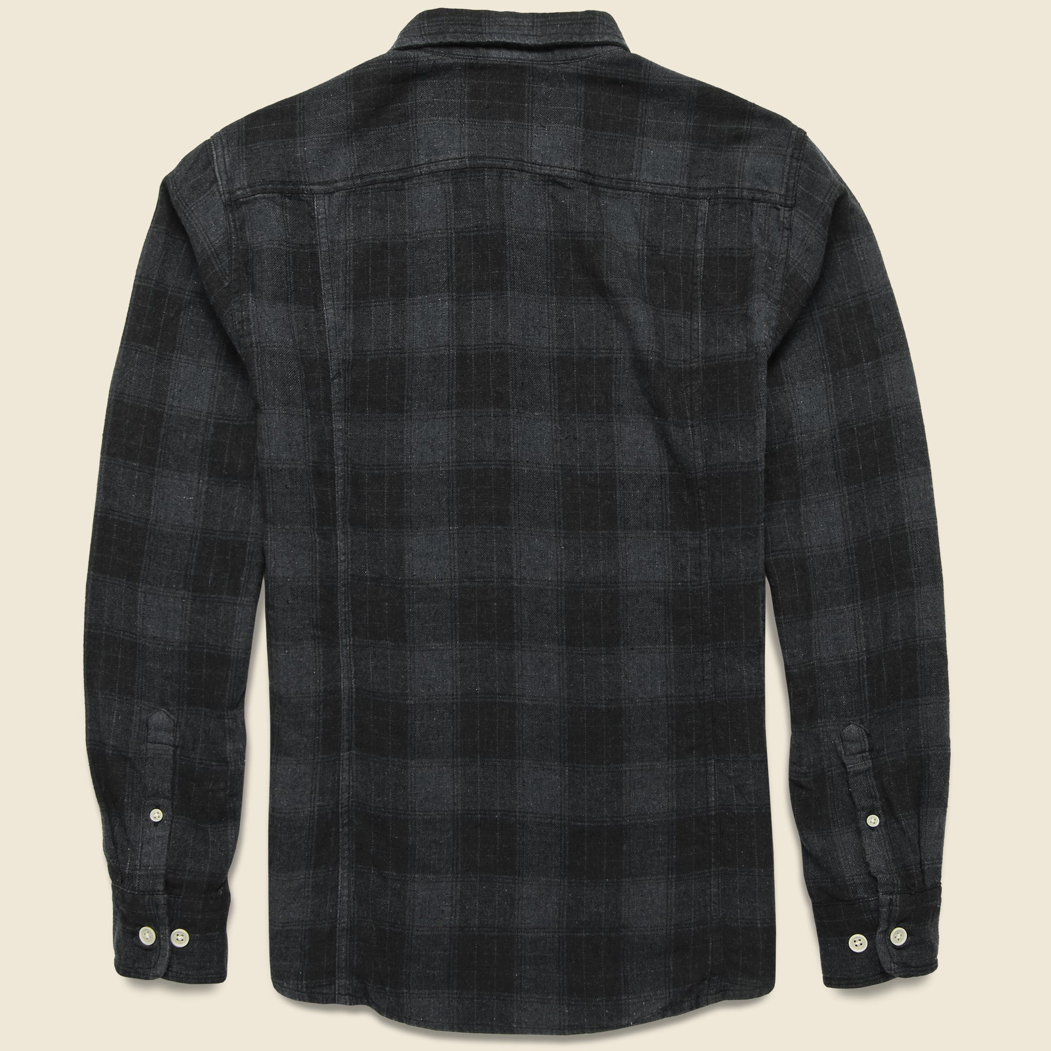 
                          Recycled Plaid Flannel - Black - Corridor - STAG Provisions - Tops - L/S Woven - Plaid
                        