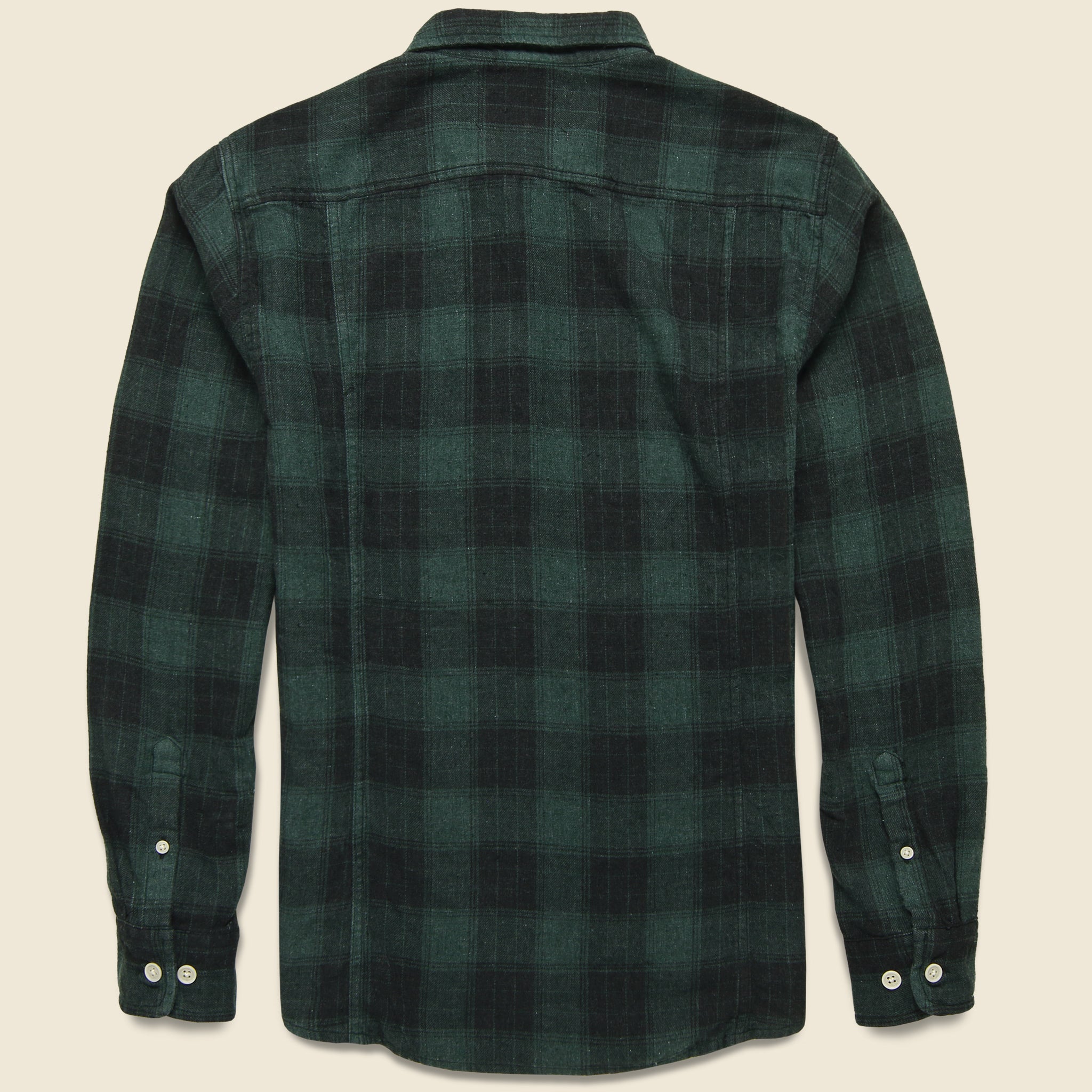 
                          Recycled Plaid Flannel - Hunter - Corridor - STAG Provisions - Tops - L/S Woven - Plaid
                        