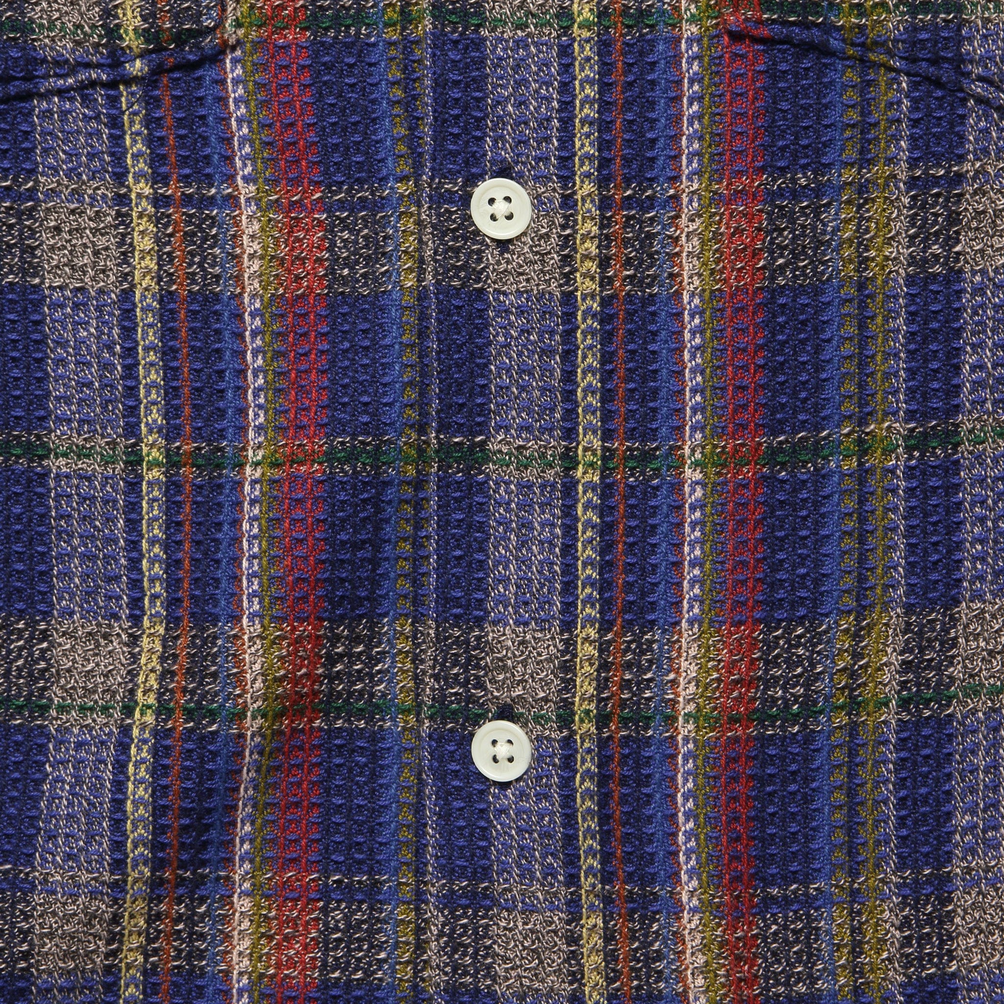 
                          Technicolor Waffle Flannel CPO - Navy - Corridor - STAG Provisions - Tops - L/S Woven - Overshirt
                        