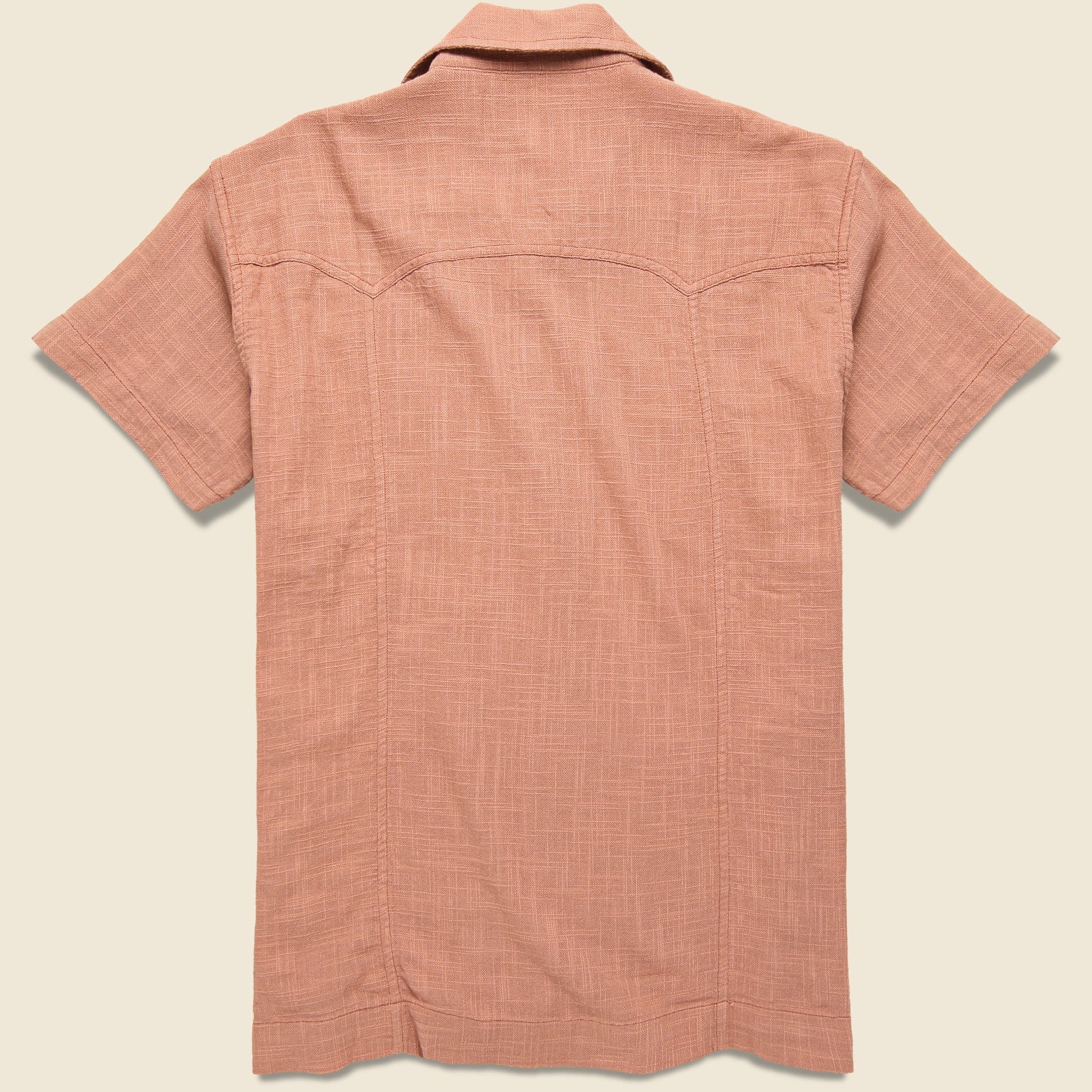 Super Slub Shirt - Dusty Rose - Corridor - STAG Provisions - Tops - S/S Woven - Solid