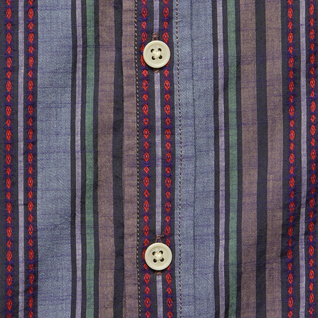 Boardwalk Stripe Shirt - Blue - Corridor - STAG Provisions - Tops - S/S Woven - Stripe