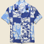 Portofino Camp Shirt - Blue - Corridor - STAG Provisions - Tops - S/S Woven - Floral