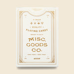 Playing Cards - White - Paper Goods - STAG Provisions - Home - Bar & Entertaining - Game