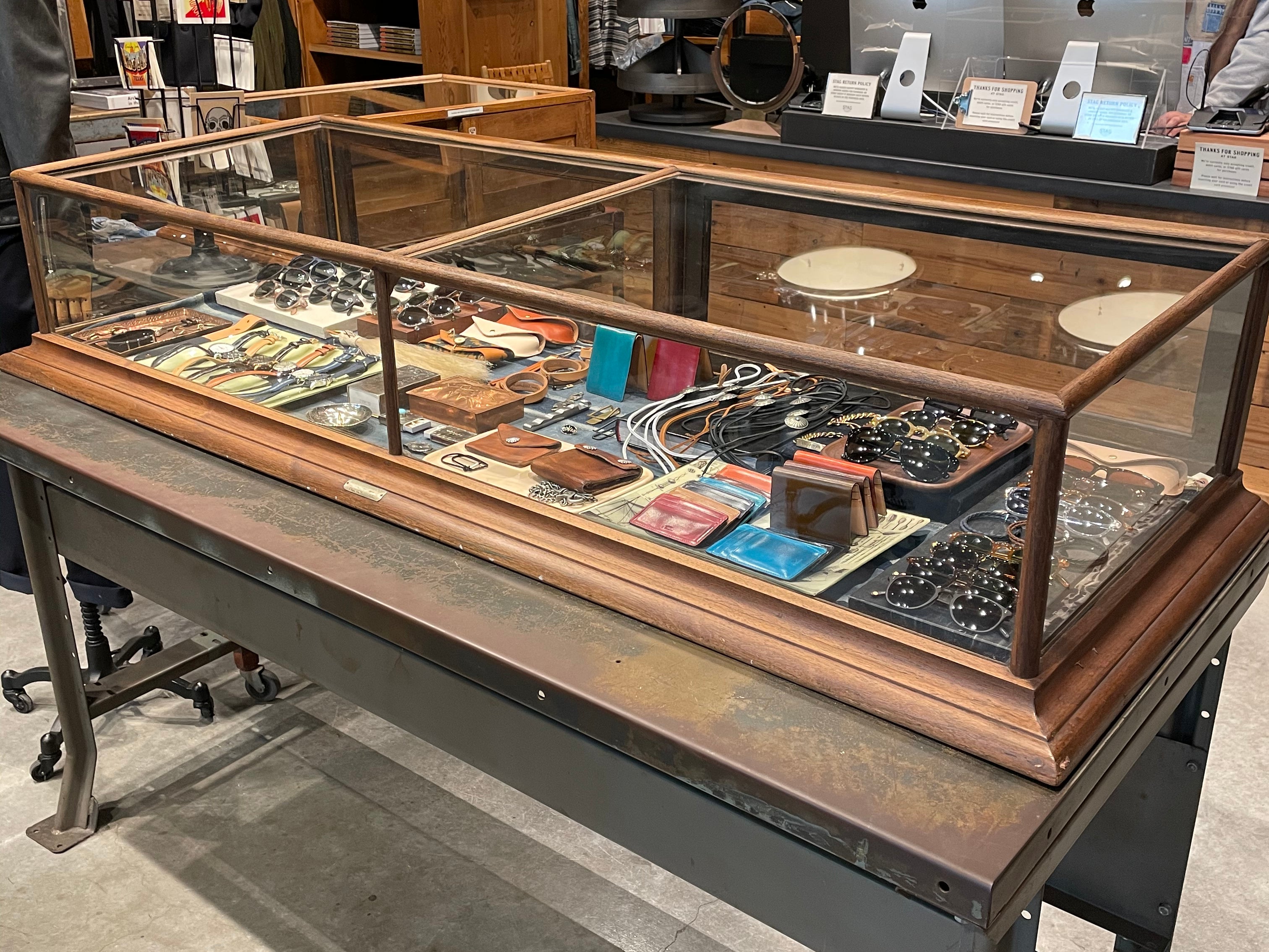 DNS 19 - Large Glass Display Case - Warehouse Sale - STAG Provisions - Warehouse Sale