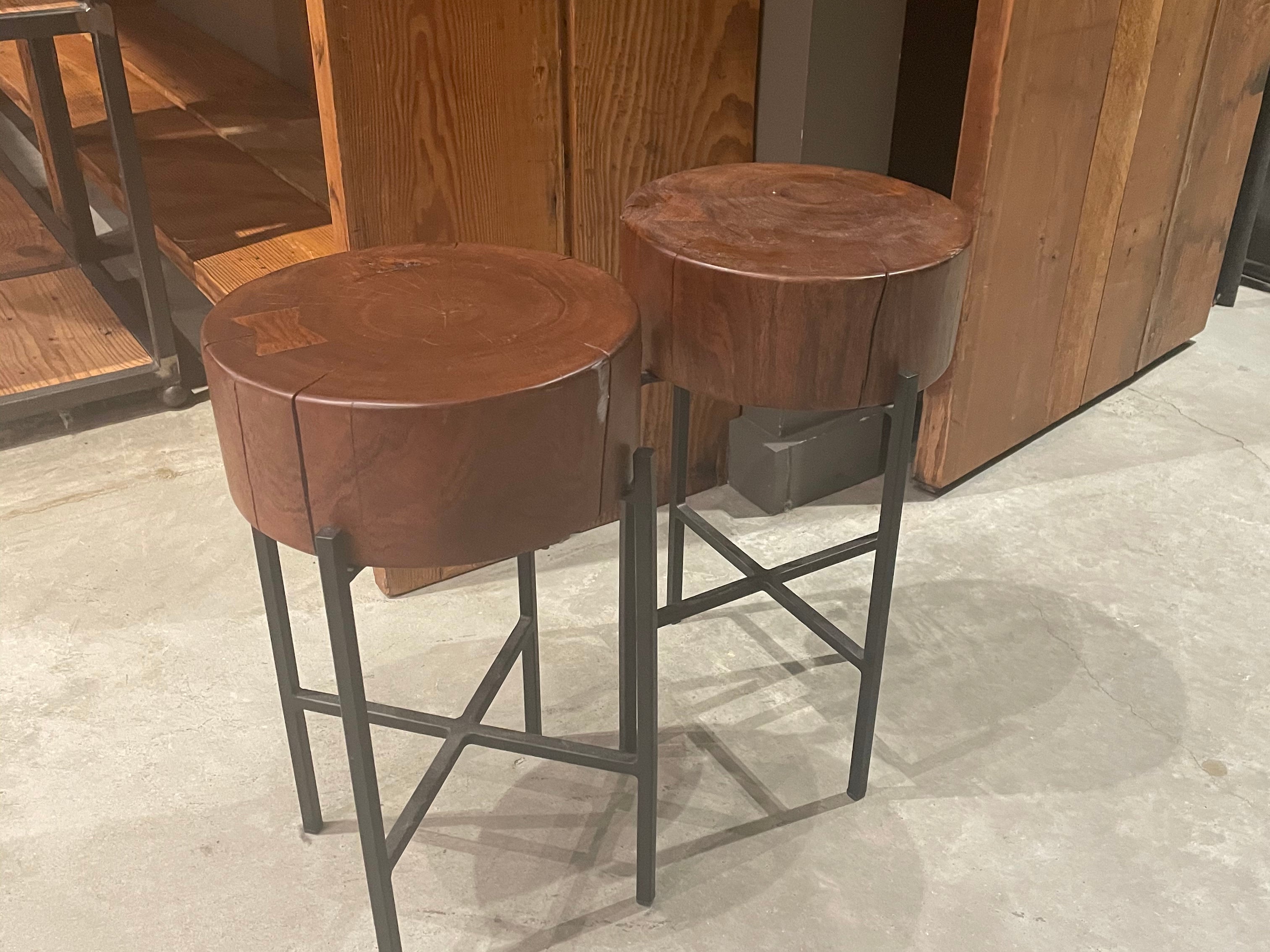 DNS 41 - Wooden Stool Set Small - Warehouse Sale - STAG Provisions - Warehouse Sale
