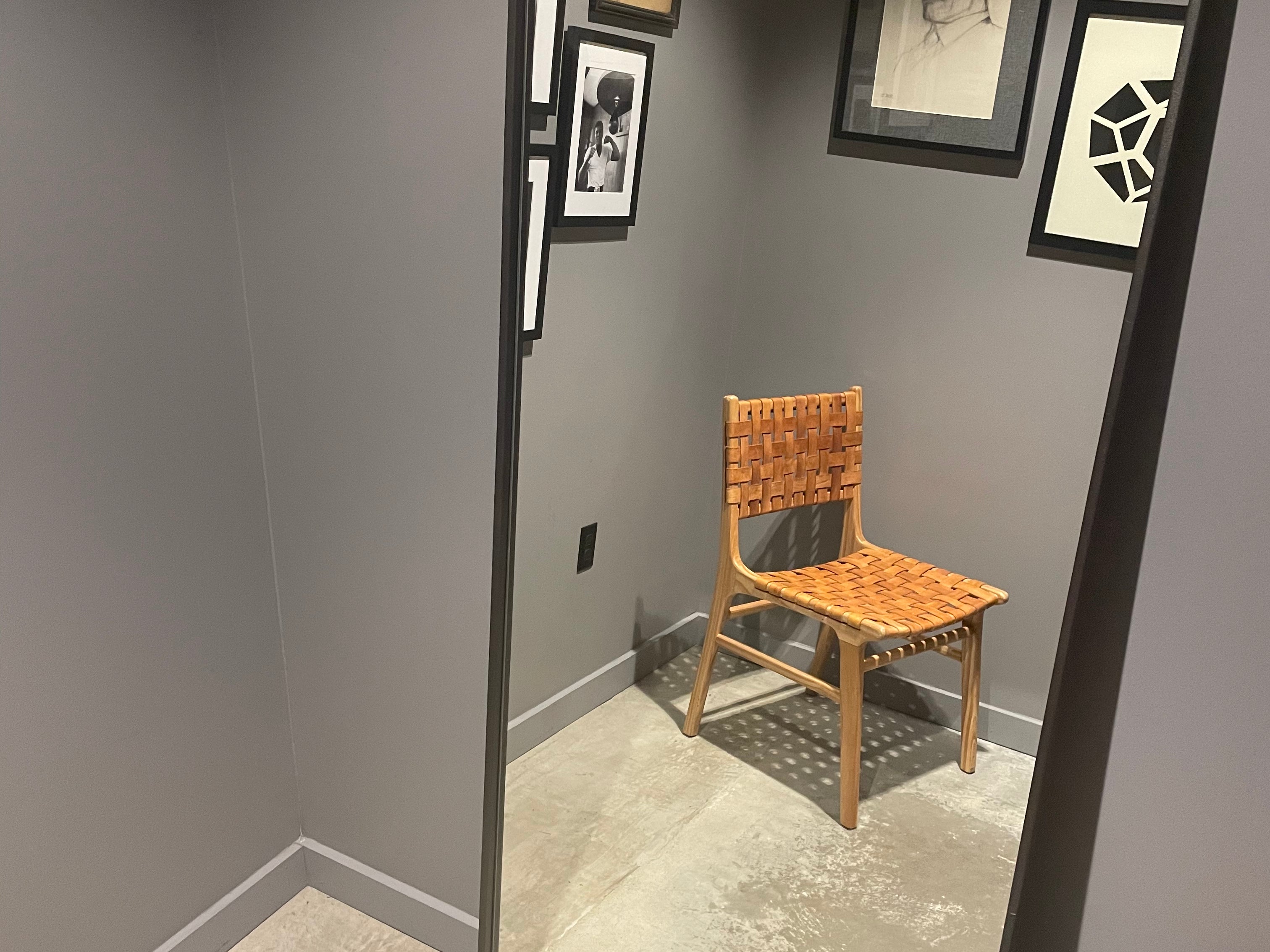 DNS 7 - Wood & Metal Standing Mirror x3 - Warehouse Sale - STAG Provisions - Warehouse Sale
