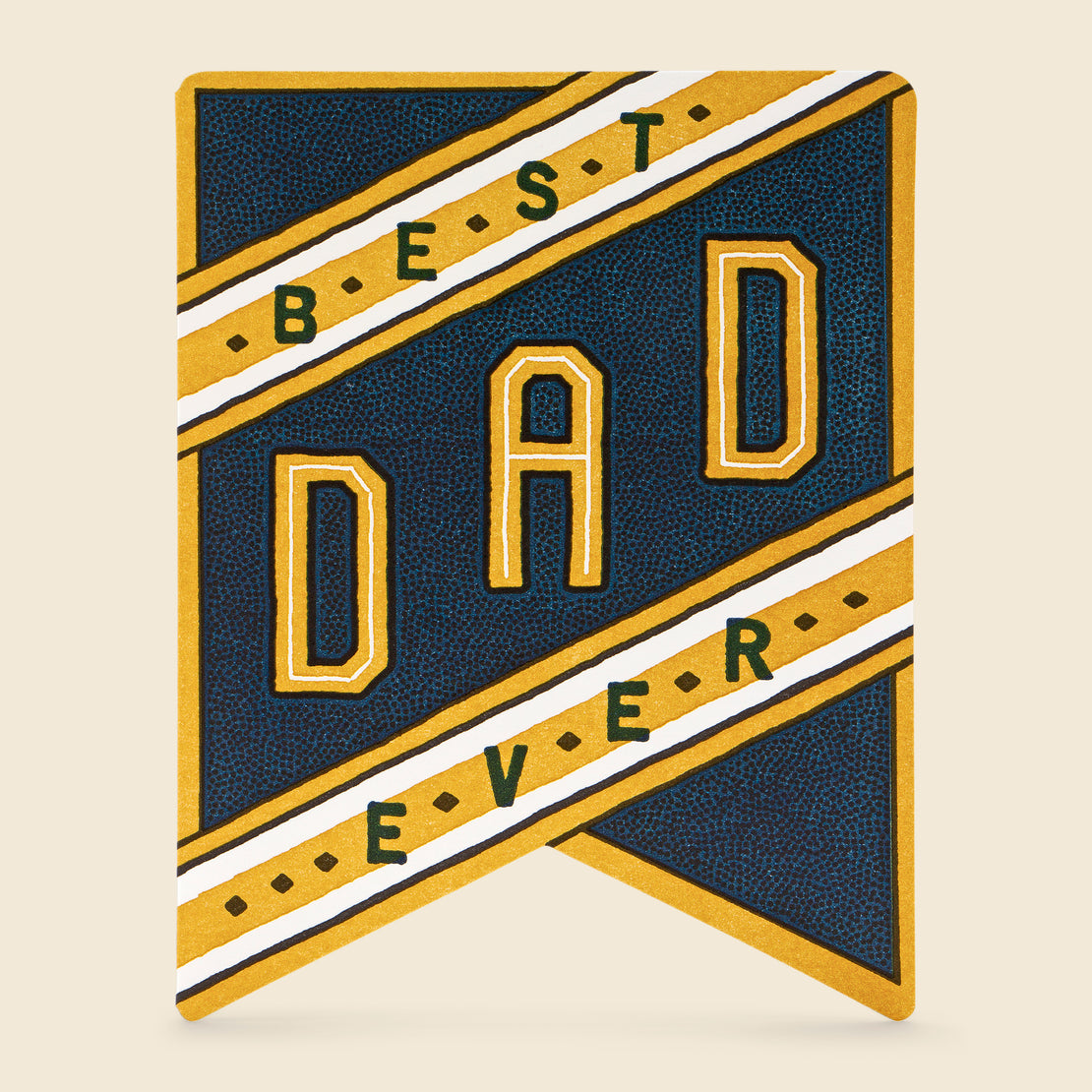 Paper Goods Best Dad Ever Banner Card