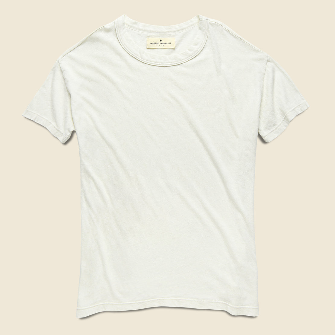 Imogene + Willie Drop Tee - White