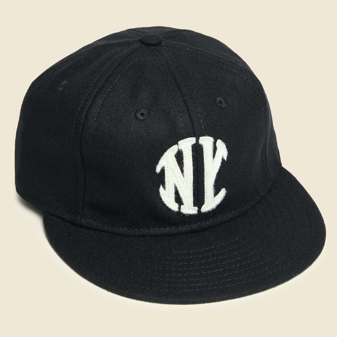 Ebbets Field Flannels NY Knickerbockers Wool Hat - Black
