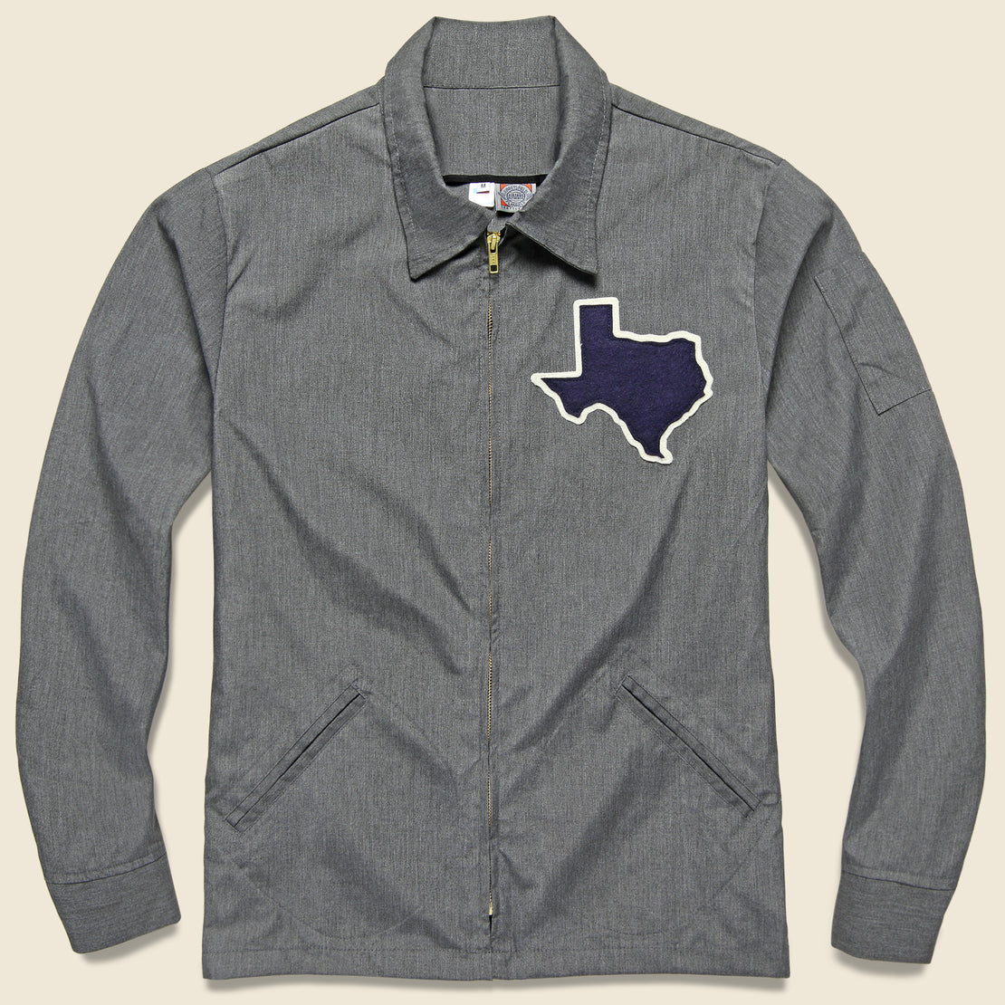 Ebbets Field Flannels Texas Forever Work Jacket - Grey