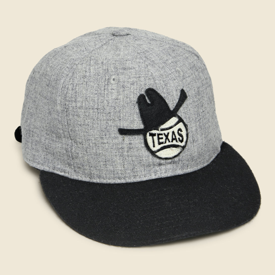 Ebbets Field Flannels Texas Senators Wool Hat - Grey