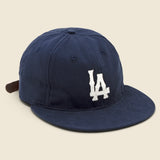 Los Angeles Cotton Hat - Navy - Ebbets Field Flannels - STAG Provisions - Accessories - Hats