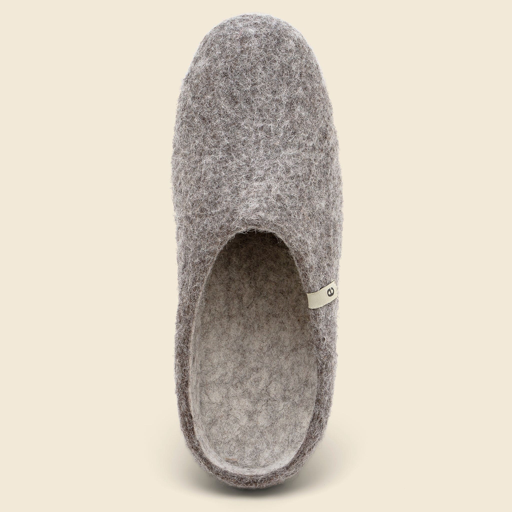 
                          Wool Slippers - Natural Grey - EGOS COPENHAGEN - STAG Provisions - Home - Bed - Slipper
                        