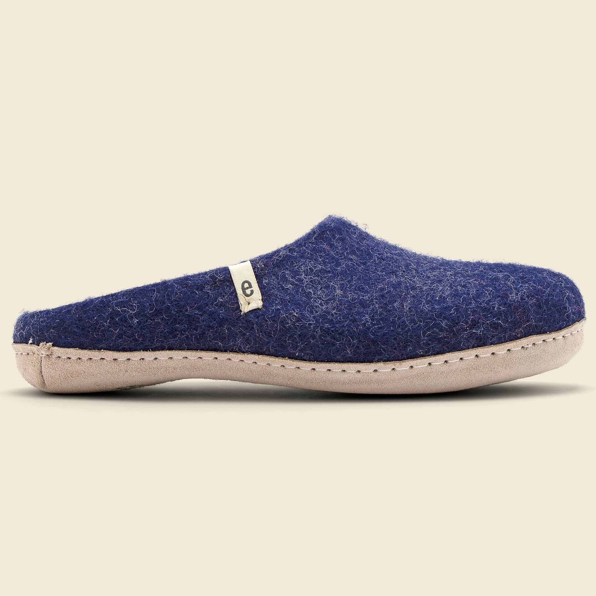 Wool Slippers - Blue - EGOS COPENHAGEN - STAG Provisions - Home - Bed - Slipper