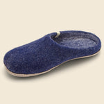 Wool Slippers - Blue - EGOS COPENHAGEN - STAG Provisions - Home - Bed - Slipper