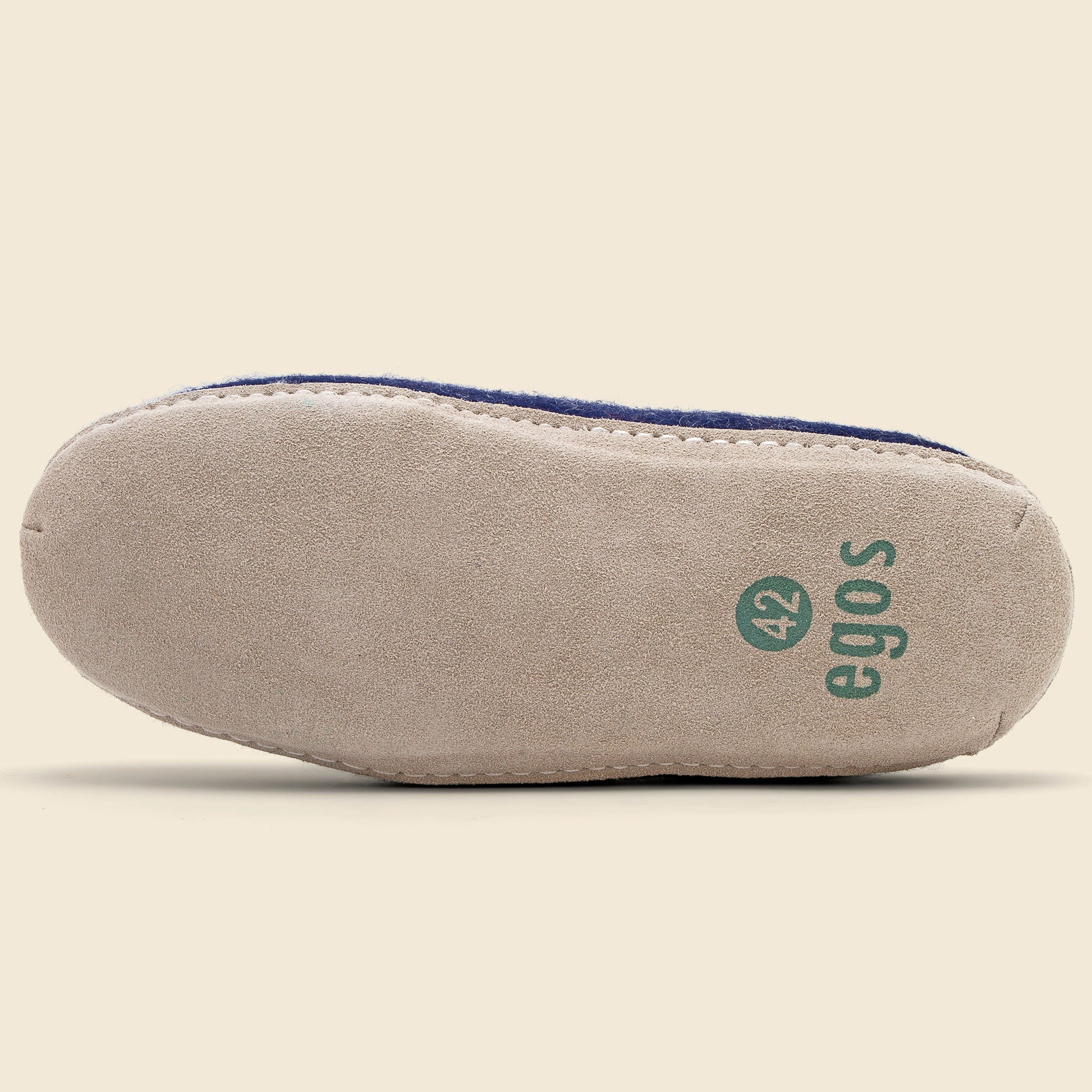 
                          Wool Slippers - Blue - EGOS COPENHAGEN - STAG Provisions - Home - Bed - Slipper
                        