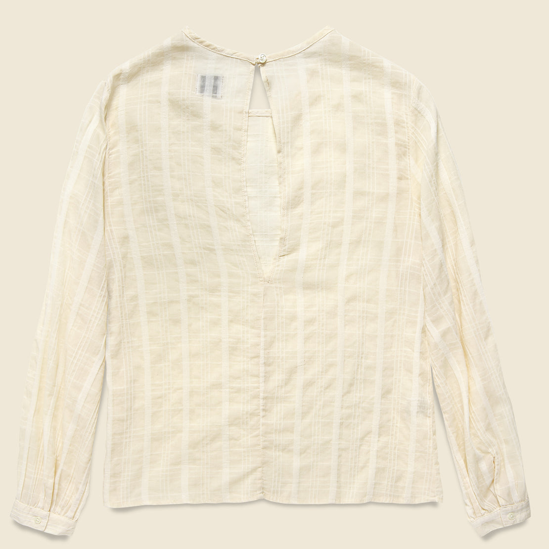 Elaina Blouse - Natural - Esby - STAG Provisions - W - Tops - L/S Woven