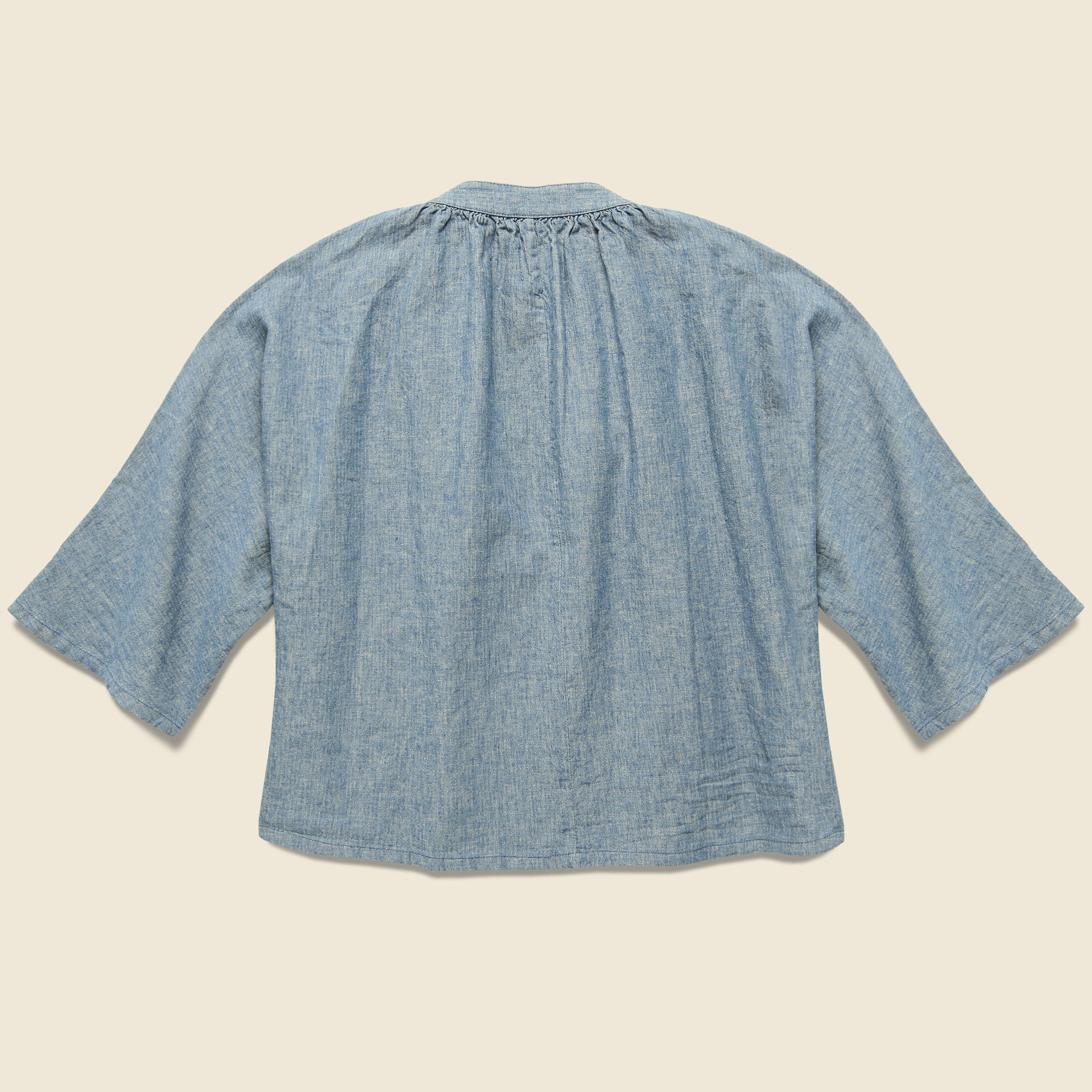 
                          Lily Top - Chambray Herringbone - Esby - STAG Provisions - W - Tops - S/S Woven
                        