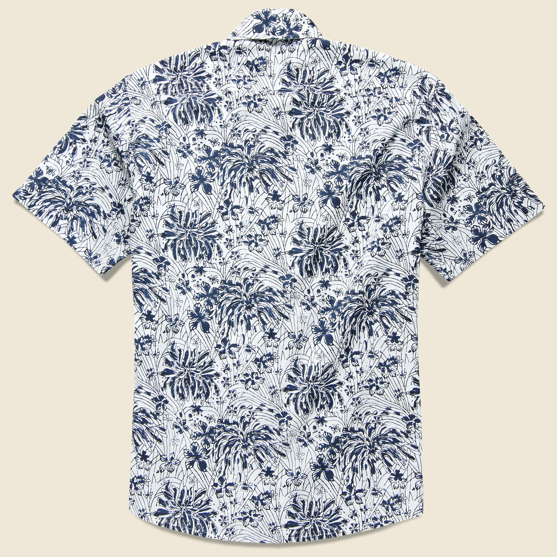 Poppy Coast Shirt - Navy/White - Faherty - STAG Provisions - Tops - S/S Woven - Floral