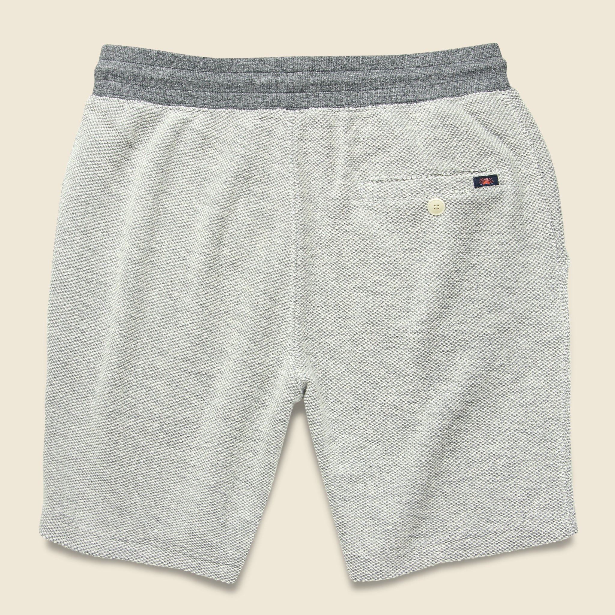 
                          Backloop Jacquard Sweatshort - Grey - Faherty - STAG Provisions - Shorts - Lounge
                        