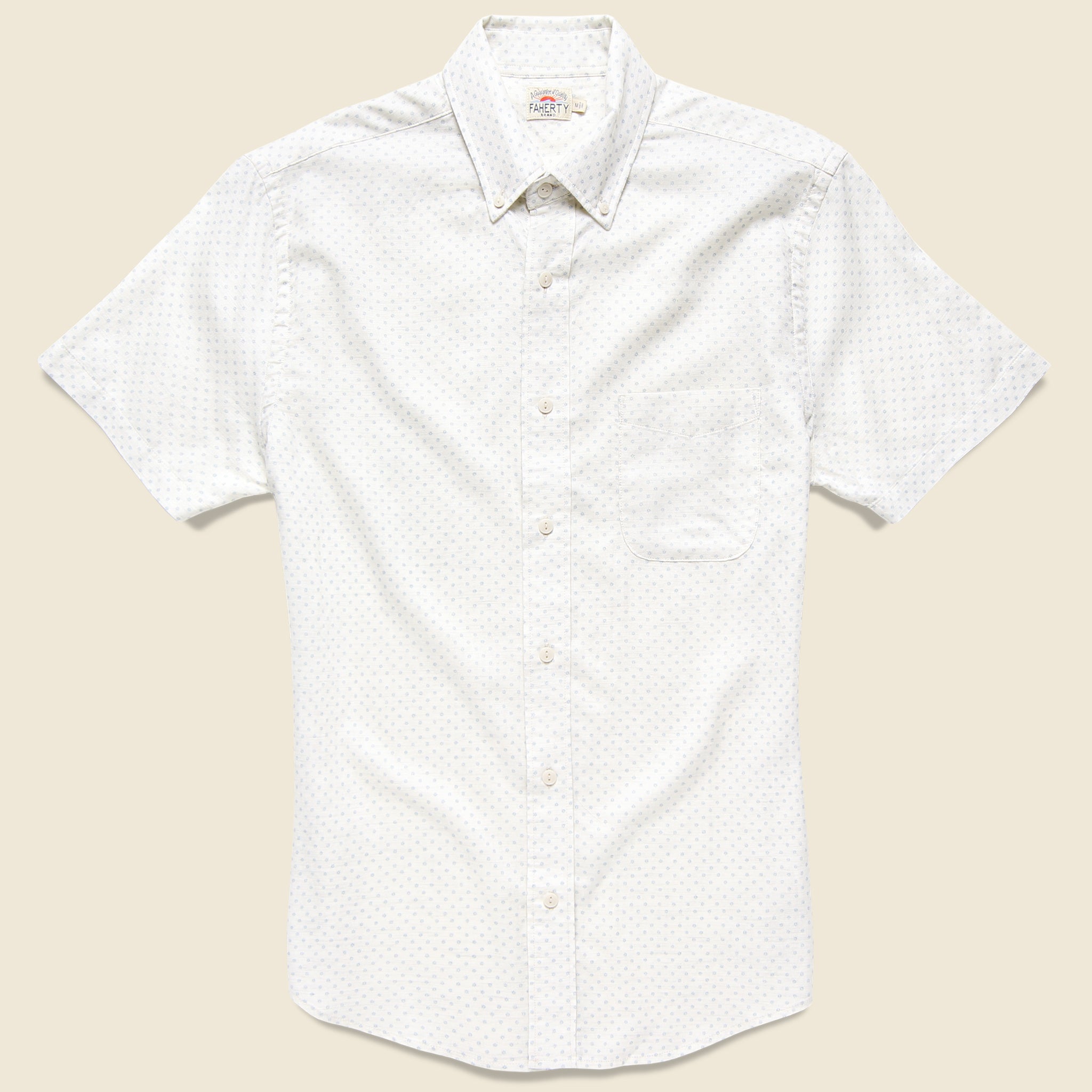 Pacific Shirt - Sunburst Print - Faherty - STAG Provisions - Tops - S/S Woven - Other Pattern