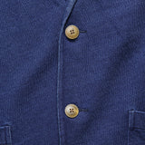 Indigo Twill Knit Blazer - Java - Faherty - STAG Provisions - Suiting - Sport Coat