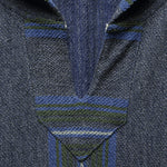 Terry Baja Poncho - Tidepool Serape - Faherty - STAG Provisions - Tops - Fleece / Sweatshirt
