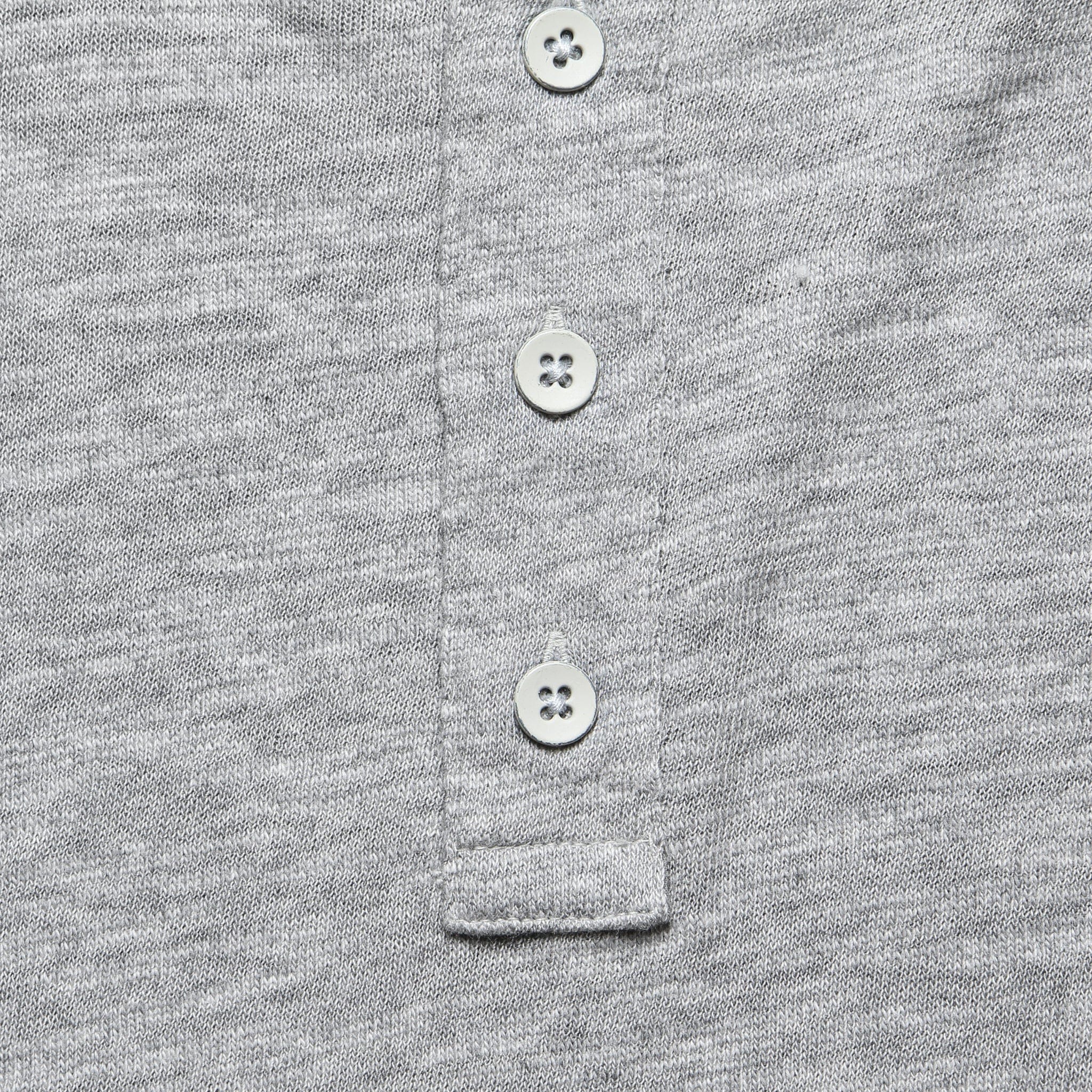 Slub Cotton Henley - Grey - Faherty - STAG Provisions - Tops - L/S Knit