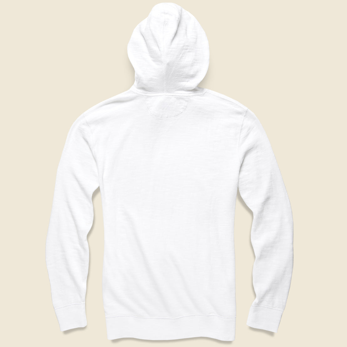 Slub Cotton Hoodie - White - Faherty - STAG Provisions - Tops - Fleece / Sweatshirt