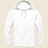 Slub Cotton Hoodie - White - Faherty - STAG Provisions - Tops - Fleece / Sweatshirt