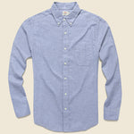 Pacific Shirt - Blue Grey Gingham - Faherty - STAG Provisions - Tops - L/S Woven - Plaid