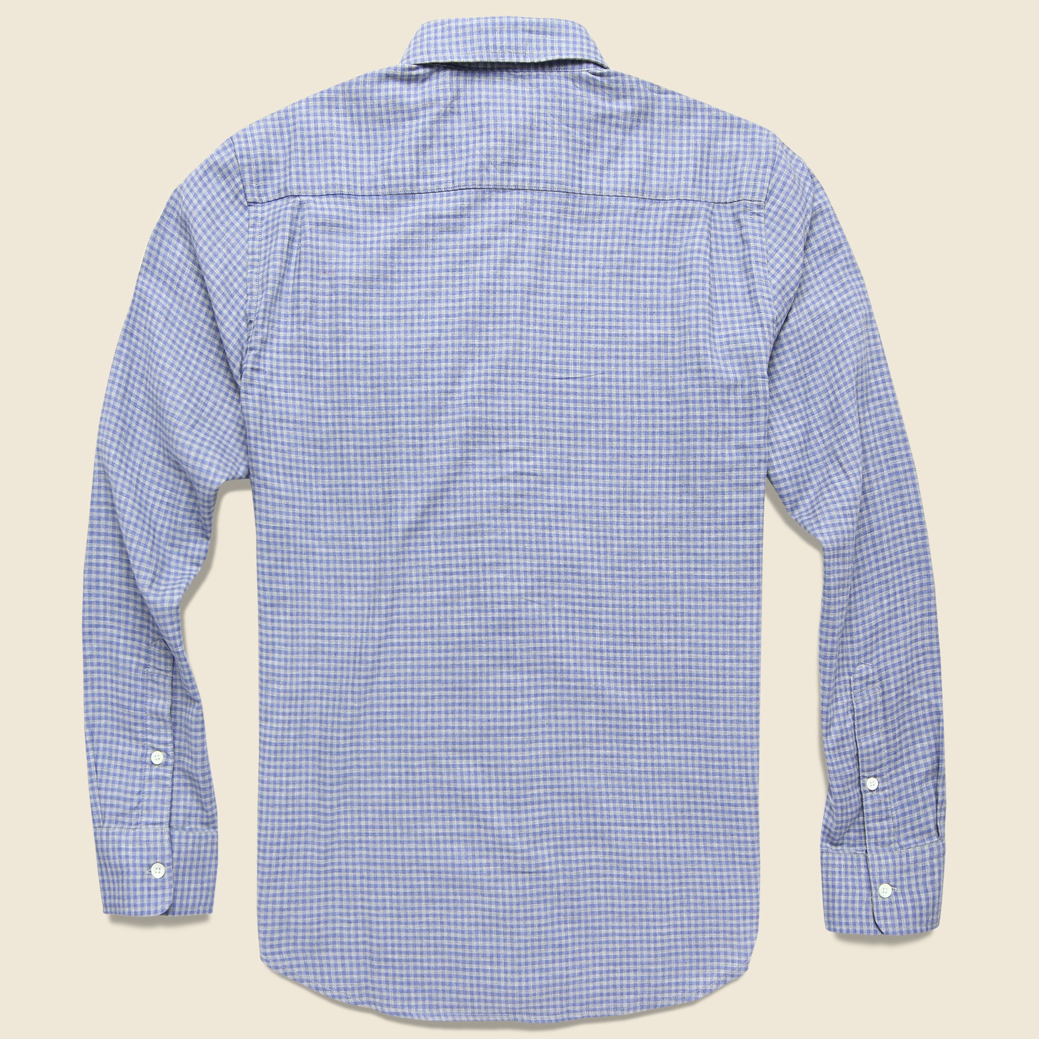 
                          Pacific Shirt - Blue Grey Gingham - Faherty - STAG Provisions - Tops - L/S Woven - Plaid
                        